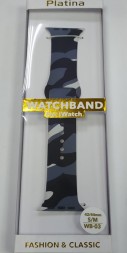 Сменный браслет силиконовая для Apple Watch WB-03 42/44mm