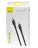 Кабель-переходник Baseus Cafule series Type-C на Type-C PD2.0 2м (CATKLF-HG1) серо-черный