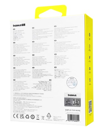 Мобильная Bluetooth-гарнитура Baseus Bowie M2s BT5.2/67mAh (600mAh)/7ч/ANC (NGTW350101) черная