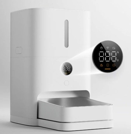 Автокормушка для животных Xiaomi Mijia Smart Pet Feeder 2 (MJWSQ02) 5L белая