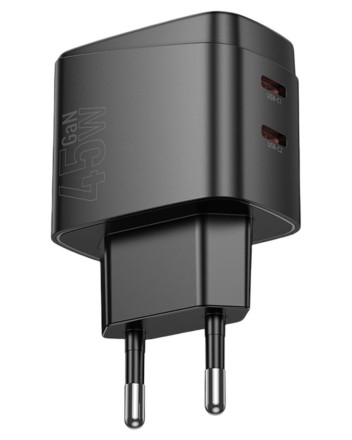 Сетевое зар. устр. Hoco CS62A 2C 45W черное
