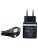Сетевое зар. устр. Hoco C12Q с шнуром Micro 1USB QC3.0 2.4A черное