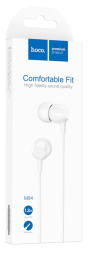 Стереонаушники Hoco M94 с микрофоном белые