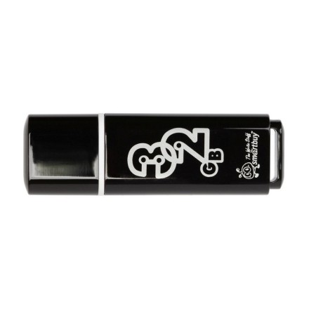 USB флеш накопитель Smartbuy 32GB Glossy Black (SB32GBGS-K)