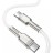 Кабель-зарядка Type-C на Type-C Baseus Cafule Metal 100W 1м CATJK-C02 белый