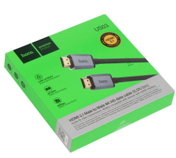 Кабель HDMI - HDMI v2.1 Hoco US03 8K/60Hz 2м черный