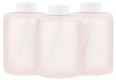 Сменные блоки жидкого мыла для дозатора Xiaomi Mijia AutomaticFoam Soap Dispenser 3шт розовые