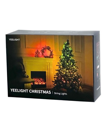 Умная гирлянда Yeelight Christmas String Lights 20м темно-зеленая