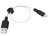 Usb Кабель-зарядка Micro Hoco X21 Plus 25см силиконовый, белый