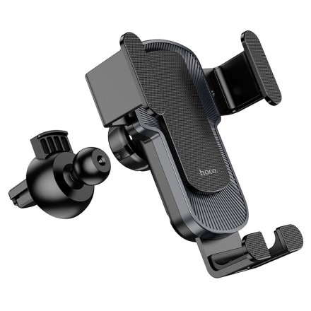Держатель в автомобиль в воздуховод Hoco CA103 с зажимом черный