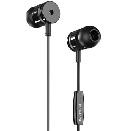 Наушники с микрофоном Borofone BM31 Mysterious 1.2м черные