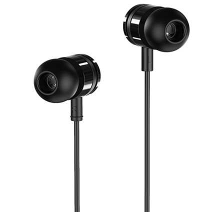 Наушники с микрофоном Borofone BM31 Mysterious 1.2м черные