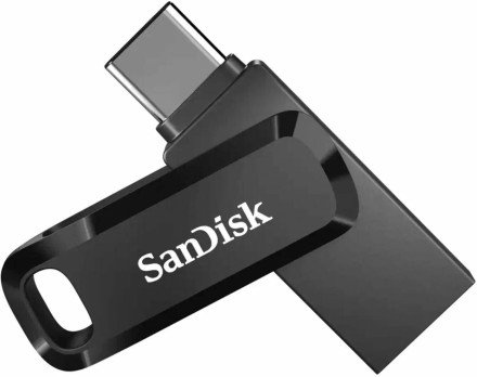 3.1 USB флеш накопитель SanDisk 64GB Ultra Dual Drive Type-c (SDDDC4-064G-G46) черный