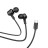 Наушники с микрофоном Hoco M86 Type-C 1.2м черные