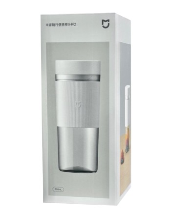 Беспроводная соковыжималка Mijia Portable Juicer Cup 2nd Gen MJZZB02PL 300мл белый
