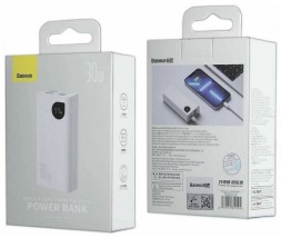 Powerbank Baseus Adaman2 10000mAh 2USB/1USB-C 30W (PPAD040101) черный