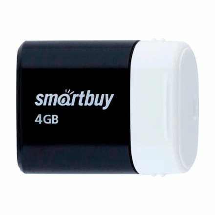 USB 2.0 накопитель Smartbuy 4GB LARA Black (SB4GBLara-K)