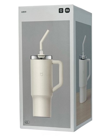 Термокружка Xiaomi Mijia Sippy Cup 1L (MJXGB01RM) белая