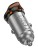 Автомобильное заряд. устр. Hoco NZ16A 1USB/1C 43W серый