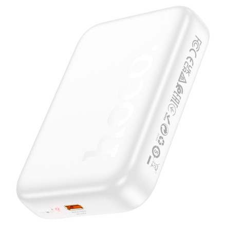 Powerbank с беспроводной зарядкой Hoco J117A Magnetic Wireless 10000mAh 20W чёрный