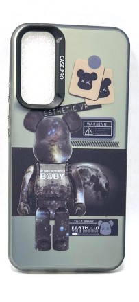 Накладка для Samsung Galaxy A34 пластик разные рисунки