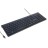 Клавиатура проводная Smartbuy Slim 206 USB/104+12 клавиш/1.4м черная (SBK-206US-K)