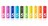 Алкалиновые батарейки Xiaomi AA LR6 (10шт) NQD4000RT разноцветные