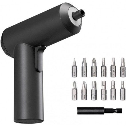 Отвертка аккумуляторная Xiaomi MiJia Electric Screwdriver Gun черная
