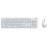 Клавиатура и мышь Xiaomi MIIIW Wireless Keyboard and Mouse Combo Gen 3 MW24PB03 белый