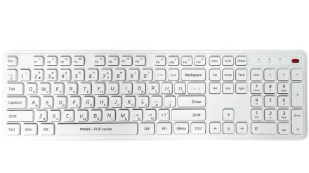 Клавиатура и мышь Xiaomi MIIIW Wireless Keyboard and Mouse Combo Gen 3 MW24PB03 белый