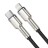 Кабель-зарядка Type-C на Lightning Baseus Cafule Metal 20W 1м CATLJK-A01 чёрный
