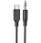 Кабель-переходник Borofone BL18 Type-C (папа) на AUX 3.5мм (папа) 1м черный