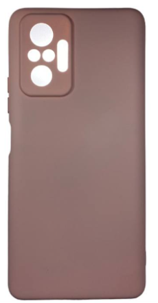 Накладка для Xiaomi Redmi Note 10 Pro/Pro Max Silicone cover пудро