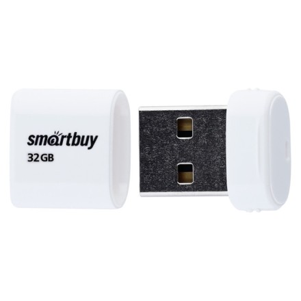 USB флеш накопитель Smartbuy 32GB Lara White (SB32GBLARA-W)