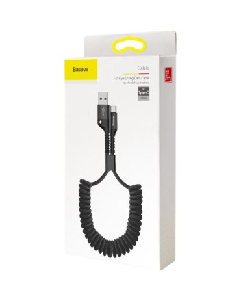 Usb Кабель-зарядка TYPE-C Baseus Elastic 2A 1м CATSR-01 черный