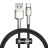 Usb Кабель-зарядка TYPE-C Baseus Cafule Series Metal Data Cable 66W 1м (CAKF000101) черный