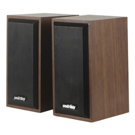 Акустическая система 2.0 Smartbuy One (SBA-102) 2х3Вт дерево корчневая
