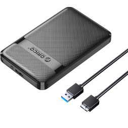 Внешний корпус для HDD/SSD 2.5&quot; Orico 2577U3-V1 USB3.2 Micro-B черный