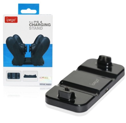 Док-станция для 2 Bluetooth-контроллеров PS4 iPega черная