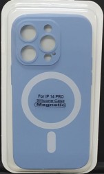 Накладка для i-Phone 14 Pro 6.1&quot; Magsafe силикон лаванда