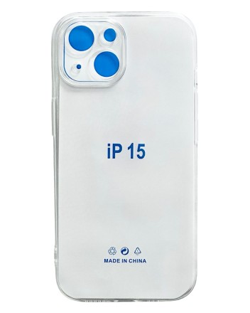 Чехол-накладка силикон 1.5мм i-Phone 15 6.1&quot; прозрачный