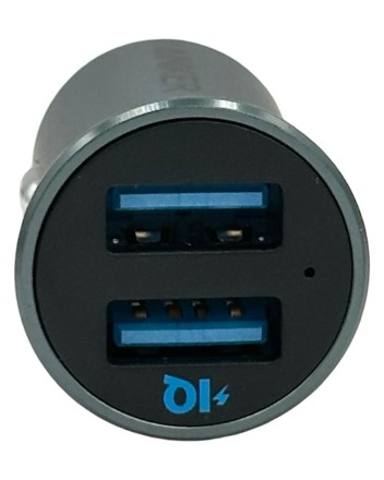 Автомобильное зар. устр. Anker A2727 24W 2USB черное