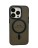 Накладка для i-Phone 14 Pro Keephone Magviar Magsafe черная