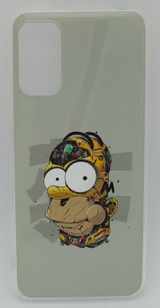 Накладка для Xiaomi Pocophone M3 Pro пластик разные рисунки