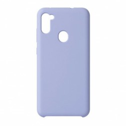 Накладка для Samsung Galaxy A11 Silicone cover лаванда