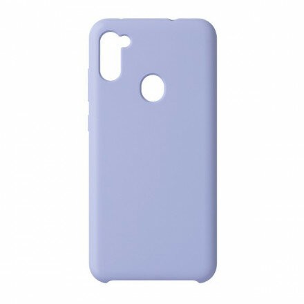 Накладка для Samsung Galaxy A11 Silicone cover лаванда