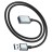Кабель-переходник Hoco US10 Type-C (папа) на USB3.0 (мама) 5Gbps 0.5м черный