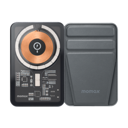 Powerbank магнитный с MagSafe Momax Q. Mag Power8 5000mAh IP108E черный