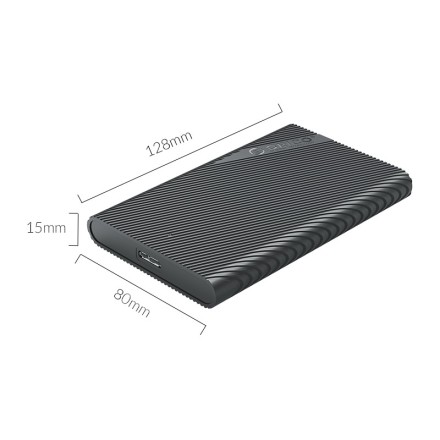 Внешний корпус для HDD/SSD 2.5&quot; Orico 2521U3 USB-C черный