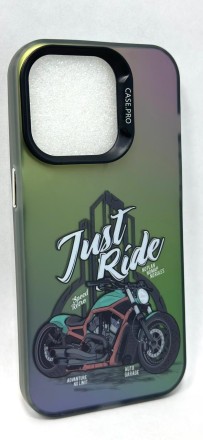 Накладка для i-Phone 14 Pro 6.1&quot; пластик разные рисунки